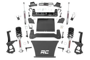 Rough Country - Rough Country - 6 Inch Lift Kit - N3 Struts - Chevy Silverado 1500 4WD (2019-2024 & Classic) | 21732 - Image 1