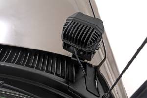 Rough Country - LED Light Kit - Ditch Mount - 3 in. OSRAM - Wide - Chevy Silverado 1500 (99-06)/Tahoe (00-06) | 82285 - Image 5