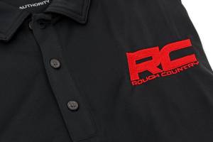 Rough Country - Rough Country - Rough Country Polo - Rough Country Logo - Black - Moisture Wicking - Size XL | 83912 - Image 3