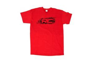 Rough Country - Rough Country - Rough Country T-Shirt - Rough Country Tread - Red - Size SM | 84033 - Image 2