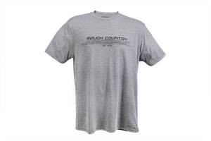 Rough Country - Rough Country T-Shirt - Horizontal Tread - Grey - LG | 84077LG