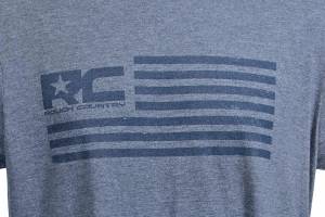 Rough Country - Rough Country - Rough Country T-Shirt - American Flag - Blue - XL | 84079XL - Image 2