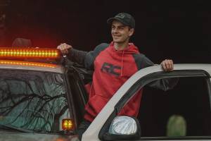 Rough Country - Rough Country - Rough Country Hoodie - Heater - Red/Gray - 2XL | 840832X - Image 5