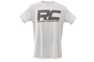 Rough Country - Rough Country T-Shirt - Logo - Grey - 2XL | 840862XL