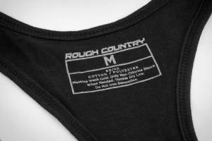 Rough Country - Rough Country - Rough Country Tank Top - Women Fts - Black - 2XL | 840872XL - Image 3