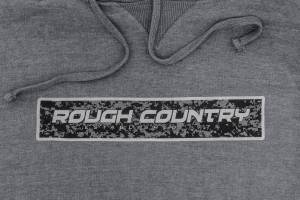 Rough Country - Rough Country - Rough Country Hoodie - Digital - Grey - SM | 84089SM - Image 2