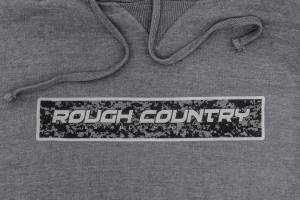 Rough Country - Rough Country - Rough Country Hoodie - Digital - Grey - XL | 84089XL - Image 2