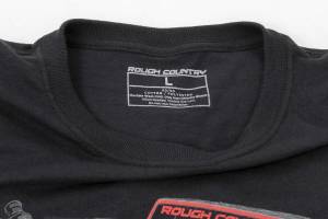 Rough Country - Rough Country - Rough Country T-Shirt - Long Sleeve - Vertex - Black - SM | 84090SM - Image 3