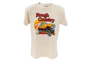 Rough Country - Rough Country T-Shirt - Throwback - Cream - MD | 84091MD
