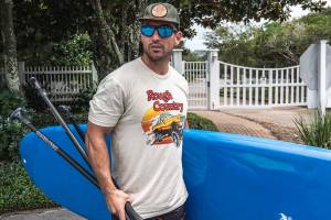 Rough Country - Rough Country - Rough Country T-Shirt - Throwback - Cream - MD | 84091MD - Image 4