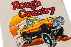 Rough Country - Rough Country - Rough Country T-Shirt - Throwback - Cream - SM | 84091SM - Image 2