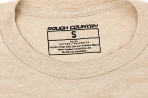 Rough Country - Rough Country - Rough Country T-Shirt - Throwback - Cream - SM | 84091SM - Image 3