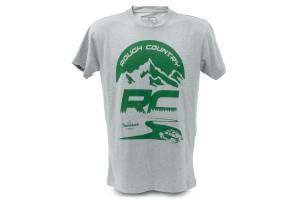 Rough Country - Rough Country T-Shirt - RC Mountains - HEATHER GRAY - 2XL | 840932XL