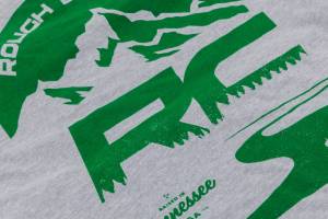 Rough Country - Rough Country - Rough Country T-Shirt - RC Mountains - HEATHER GRAY - LG | 84093LG - Image 2