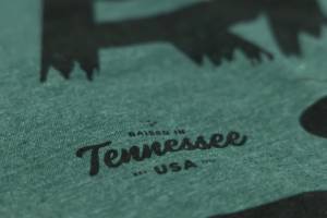 Rough Country - Rough Country - Rough Country T-Shirt - RC Mountains - Forest Green - 3XL | 840943XL - Image 4