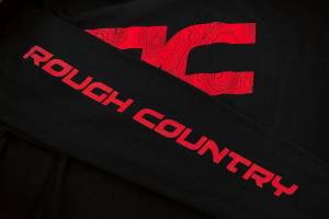 Rough Country - Rough Country - Rough Country Long Sleeve - RC Tread Sleeve - Black- XL | 84099XL - Image 2