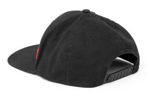 Rough Country - Rough Country - Rough Country Hat - Flat Bill - Red Logo - Black | 84123 - Image 2