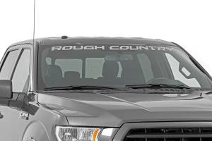Rough Country - Rough Country Decal - 3 Inch x 49 Inch - Curved - Silver | 84167