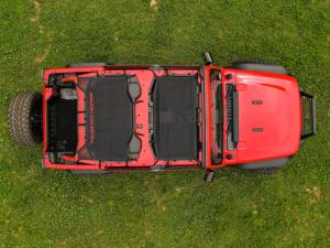 Rough Country - Rough Country - Mesh Bikini Top Plus - Black - Jeep Wrangler JL (21-23)/Wrangler Unlimited (18-23) | 85120 - Image 5