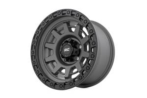 Rough Country - Rough Country - Rough Country 85 Series Wheel/One-Piece/Gunmetal Gray/Black/15x8/5x4.5/-19mm | 85150813 - Image 3