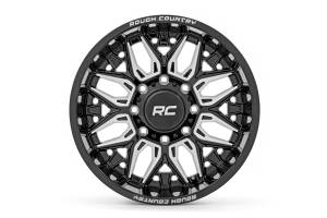 Rough Country - Rough Country 86 Series Wheel/One-Piece/Gloss Black/20x10/8x6.5/-19mm | 86201010