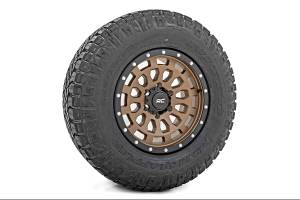 Rough Country - Rough Country 87 Series Wheel/Simulated Beadlock/Bronze/Black/17x8.5/6x5.5 -+25mm | 87172512 - Image 5