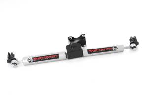 Rough Country - N3 Steering Stabilizer - Dual - 2-8 Inch Lift - Jeep Wrangler JK/Wrangler Unlimited (07-18) | 8734930