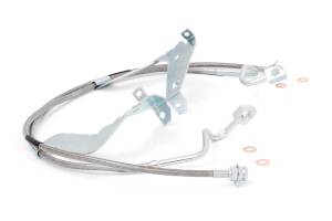 Rough Country - Brake Lines - Stainless - FR - 4-6 Inch Lift - Ford F-250/F-350 Super Duty (08-16) | 89710