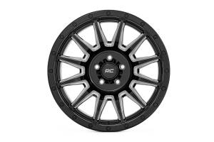 Rough Country - Rough Country 90 Series Wheel/One-Piece/Gloss Black w/machined spokes/20x9/6x5.5/0mm | 90200912M - Image 2