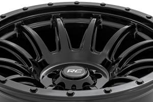 Rough Country - Rough Country - Rough Country 90 Series Wheel/One-Piece/Gloss Black/20x10/8x170/-19mm | 90201811B - Image 5