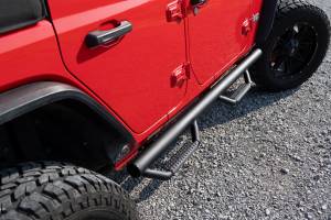 Rough Country - Rough Country - Nerf Steps - Wheel to Wheel - 4 Door - Jeep Wrangler Unlimited 2WD/4WD (07-18) | 90764B - Image 6
