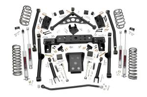 Rough Country - 4 Inch Lift Kit - Long Arm - Jeep Grand Cherokee WJ 4WD (1999-2004) | 90820