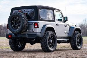 Rough Country - Rough Country - 3.5 Inch Lift Kit - Adj LCA - FR D/S - M1R - Jeep Wrangler JL Rubicon 4WD (18-23) | 90944 - Image 4