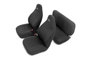 Rough Country - Rough Country - Seat Covers - Front and Rear - Jeep Wrangler TJ 4WD (1997-2002) | 91000 - Image 1
