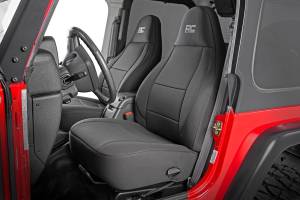 Rough Country - Rough Country - Seat Covers - Front and Rear - Jeep Wrangler TJ (03-06)/Wrangler Unlimited (04-06) | 91001 - Image 5