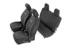 Rough Country - Rough Country - Seat Covers - Front and Rear - Jeep Wrangler JK 4WD (2011-2012) | 91006 - Image 1