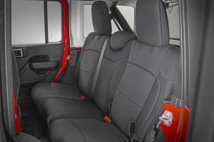 Rough Country - Rough Country - Seat Covers - Front and Rear - Jeep Wrangler Unlimited 4WD (2018-2025) | 91010 - Image 4
