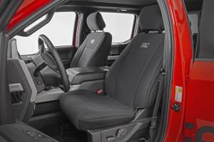Rough Country - Seat Covers - Front Bucket Seats - Ford F-150/Lightning/F-250/F-350 (15-25) | 91016 - Image 2