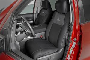 Rough Country - Seat Covers - Front W/ Console Cover - Toyota Tundra 2WD/4WD (2014-2021) | 91026A - Image 2