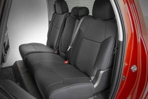 Rough Country - Rough Country - Seat Covers - FR w/ Console Cover and Rear - Toyota Tundra 2WD/4WD (14-21) | 91027A - Image 3