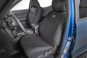 Rough Country - Rough Country - Seat Covers - Front - Double Cab - Toyota Tacoma 2WD/4WD (2016-2023) | 91030 - Image 2