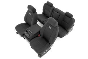 Rough Country - Rough Country - Seat Covers - FR 40/40/20 & RR Full Bench - Chevy/GMC 1500/2500HD (07-13) | 91033 - Image 1