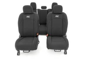Rough Country - Seat Covers - Front and RR w/ Cup Holder - Jeep Gladiator JT 4WD (2020-2025) | 91038 - Image 4