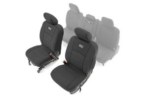 Rough Country - Rough Country - Seat Covers -Bucket Seats - FR - Ram 1500 2WD/4WD (2019-2025) | 91040 - Image 1