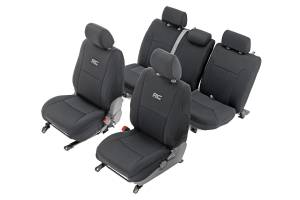 Rough Country - Seat Covers - FR & RR - Crew Cab - Toyota Tacoma 2WD/4WD (2005-2015) | 91052