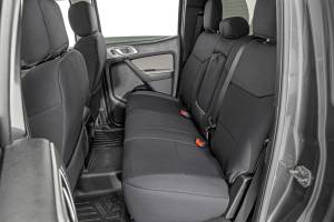 Rough Country - Seat Covers - FR Bucket and RR Bench - Ford Ranger 2WD/4WD (2019-2025) | 91056A - Image 3
