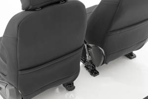 Rough Country - Seat Covers - FR Bucket and RR Bench - Ford Ranger 2WD/4WD (2019-2025) | 91056A - Image 4
