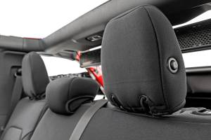 Rough Country - Rough Country - Seat Covers - Bucket Seats -W/Fold Down RR Armrest -FR & RR - 4DR - Ford Bronco (21-25) | 91059 - Image 3