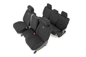 Rough Country - Seat Covers - FR w/ Console Cover and Rear - Toyota Tundra 2WD/4WD (07-13) | 91061 - Image 3