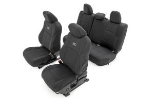 Rough Country - Seat Covers - FR & RR - Double Cab - Toyota Tacoma 2WD/4WD (2024-2025) | 91062